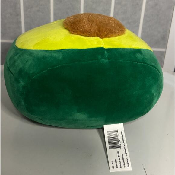 Squishmallows Austin the Avocado 8” Plush NWT Kelly Toy Soft Cute Kawaii Green - Picture 4 of 8